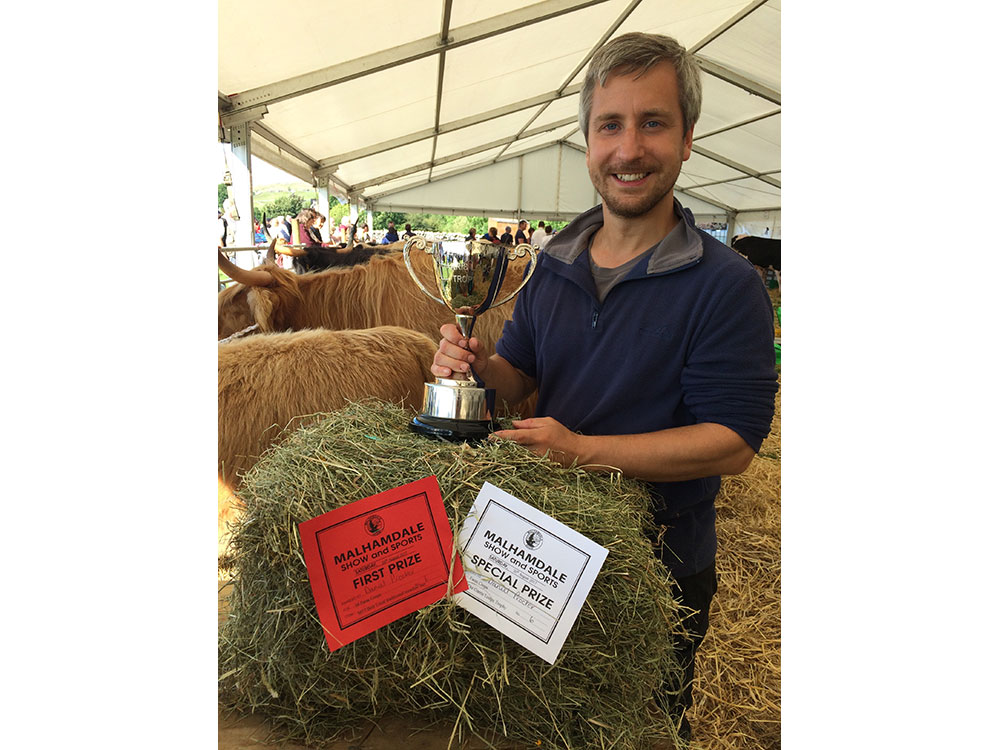 Prize-winning hay